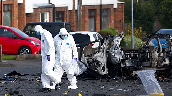 Car bomb explodes outside Northern Ireland police station