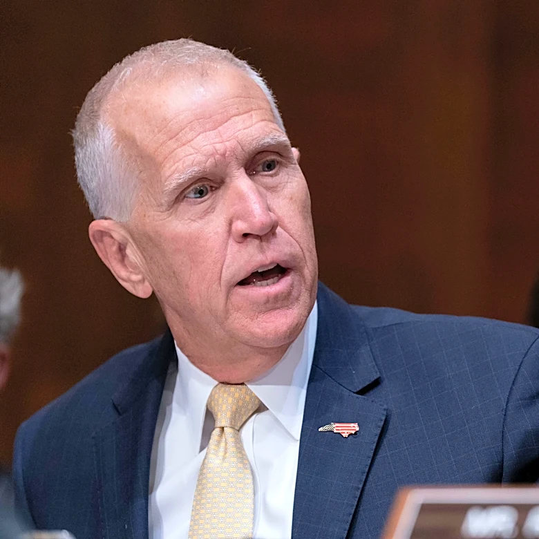 Tillis says he's ready to move ahead with confirming Warsh as Trump's pick as Fed chair