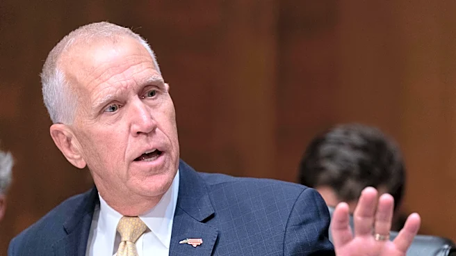 Tillis says he's ready to move ahead with confirming Warsh as Trump's pick as Fed chair