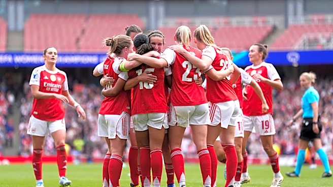Arsenal capitalizes on Lyon blunders to win 2-1 in Women's Champions League semifinals