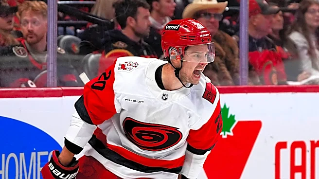 The Carolina Hurricanes use postseason experience to advance again in NHL playoffs sweep