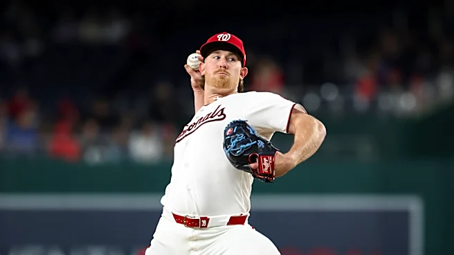 Nationals place pitcher Clayton Beeter on the 15-day injured list with right forearm soreness