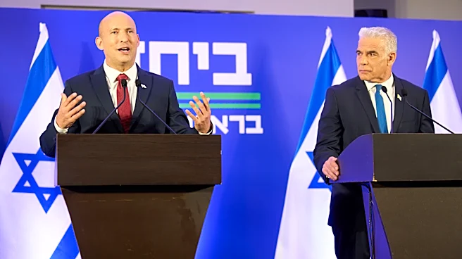 Two former Israeli prime ministers join forces against Netanyahu in upcoming elections