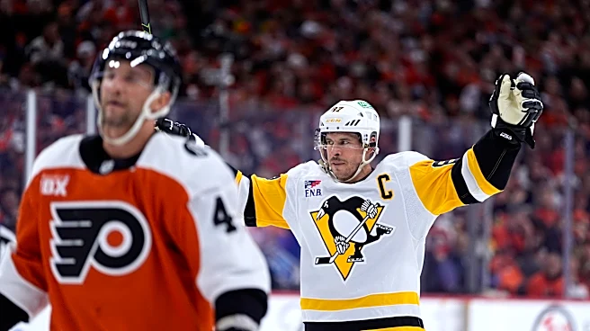 Crosby, Penguins aim to extend season again vs. Flyers. Mammoth look for 3-1 lead on Golden Knights