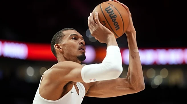 Spurs star Victor Wembanyama starts Game 4 vs. Trail Blazers after clearing concussion protocol