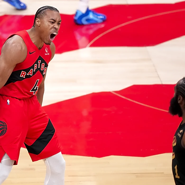 Barnes, Ingram score 23 points apiece as Raptors beat Cavaliers 93-89 and tie series at 2-all