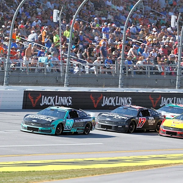 Carson Hocevar earns 1st NASCAR Cup victory with last-lap pass at Talladega Superspeedway