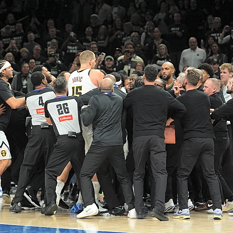 Jokic fined $50,000, Randle fined $35,000 for Nuggets-Wolves incident