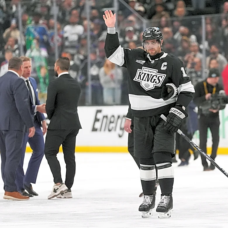 Anze Kopitar's 2-decade career with the Los Angeles Kings ends in cheers and tears with playoff loss