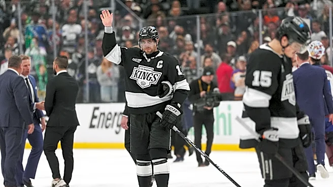 Anze Kopitar's 2-decade career with the Los Angeles Kings ends in cheers and tears with playoff loss