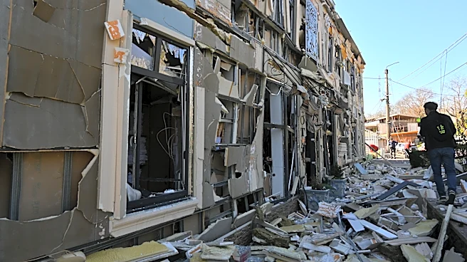 A predawn Russian drone strike hits Ukraine's Odesa, wounding 14; 2 killed in Russian-held Kherson