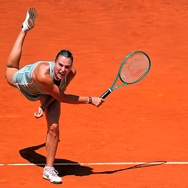 Sabalenka avoids Madrid Open virus scare and Osaka upset in her title defense