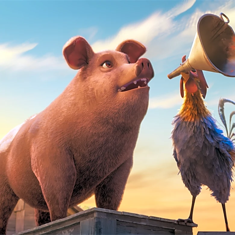 Movie Review: A flatulence-filled 'Animal Farm' for tots turns a masterpiece into cinematic manure