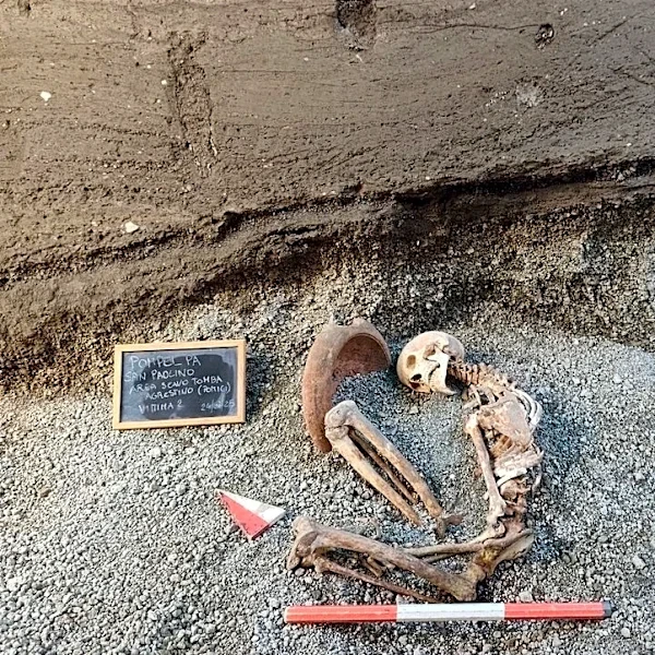 Archaeologists at Pompeii use AI to reconstruct the face of one of the victims of volcano's eruption