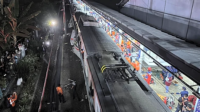 Trains collide near Indonesia's capital, killing at least 4 people