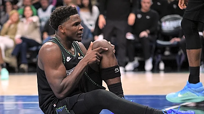 Wolves confirm Edwards has no structural damage in his knee, but he'll be out for at least a week