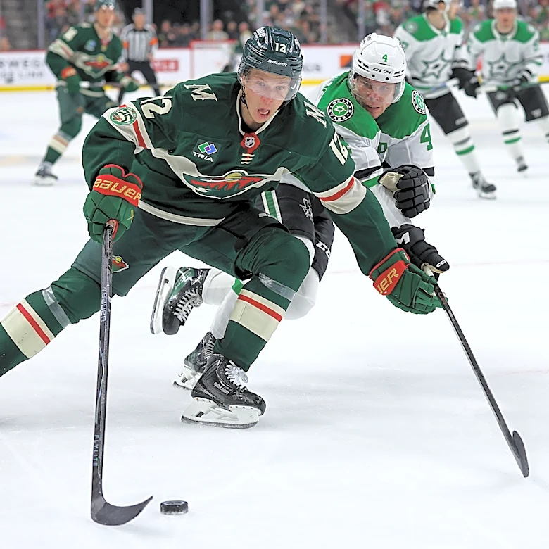 Boldy steps up for the Wild against the Stars with a 'big-man game' to go with his prolific scoring