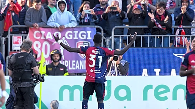 Teen scores twice on full debut as Cagliari beats Atalanta and moves clear of drop zone