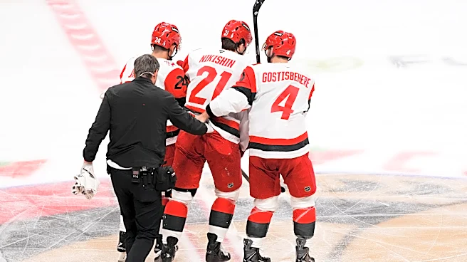 Hurricanes' Rod Brind’Amour is hopeful Ehlers and Nikishin will be ready for Round 2 of NHL playoffs