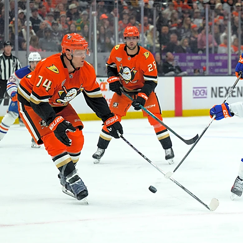 McDavid is a game-time decision as the Oilers face elimination in Game 5 against the Ducks