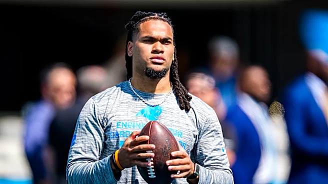 Panthers RB Jonathon Brooks' faith has helped him through father's death, 2 torn ACLs