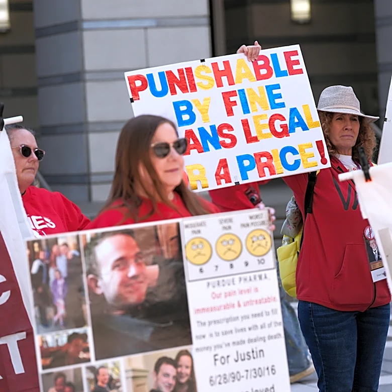 Judge approves OxyContin maker Purdue Pharma's criminal sentence, a last step before it dissolves