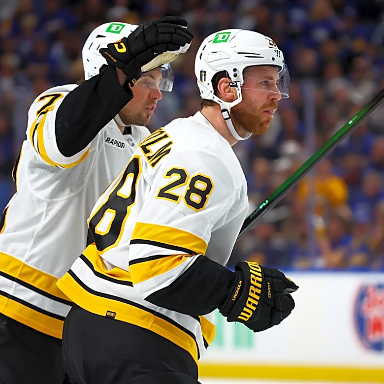 Pastrnak scores 9:14 into OT and Bruins avoid elimination with 2-1 win over Sabres