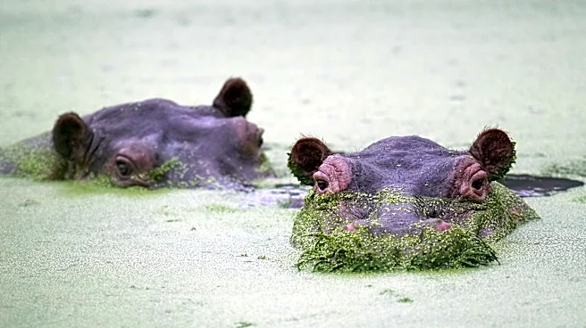 Colombians are divided over the fate of hippos linked to Pablo Escobar