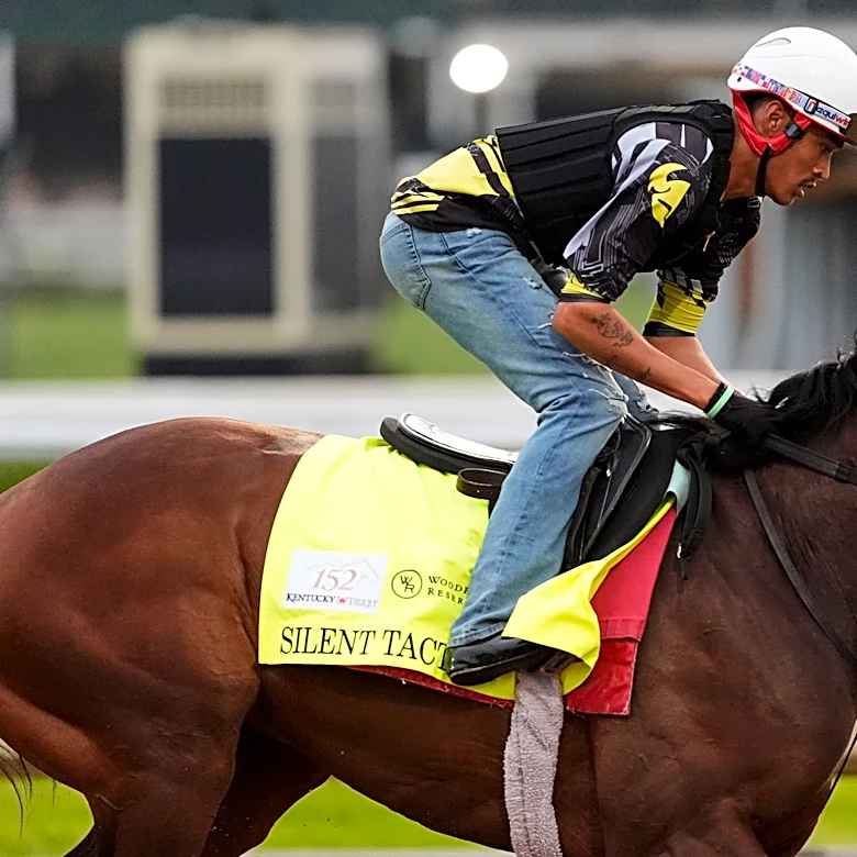 Silent Tactic is out of the Kentucky Derby because of a foot injury, trainer says