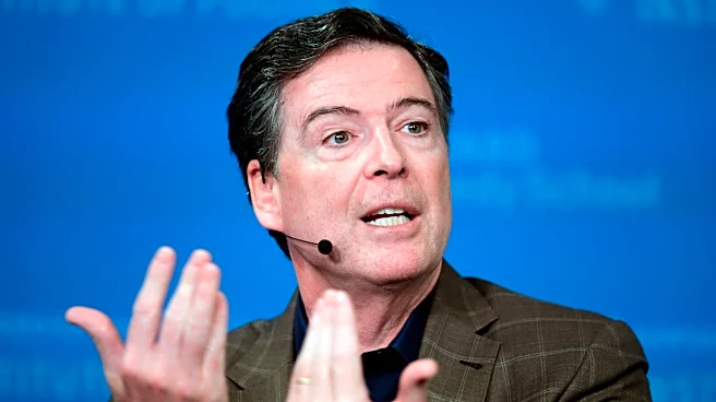 Comey due in court in a Trump threat case that's likely to pose a challenge for Justice Department