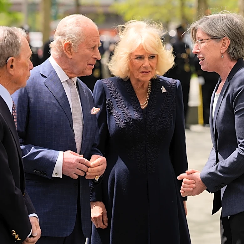 King Charles III and Queen Camilla kick off New York trip by honoring victims at the 9/11 Memorial
