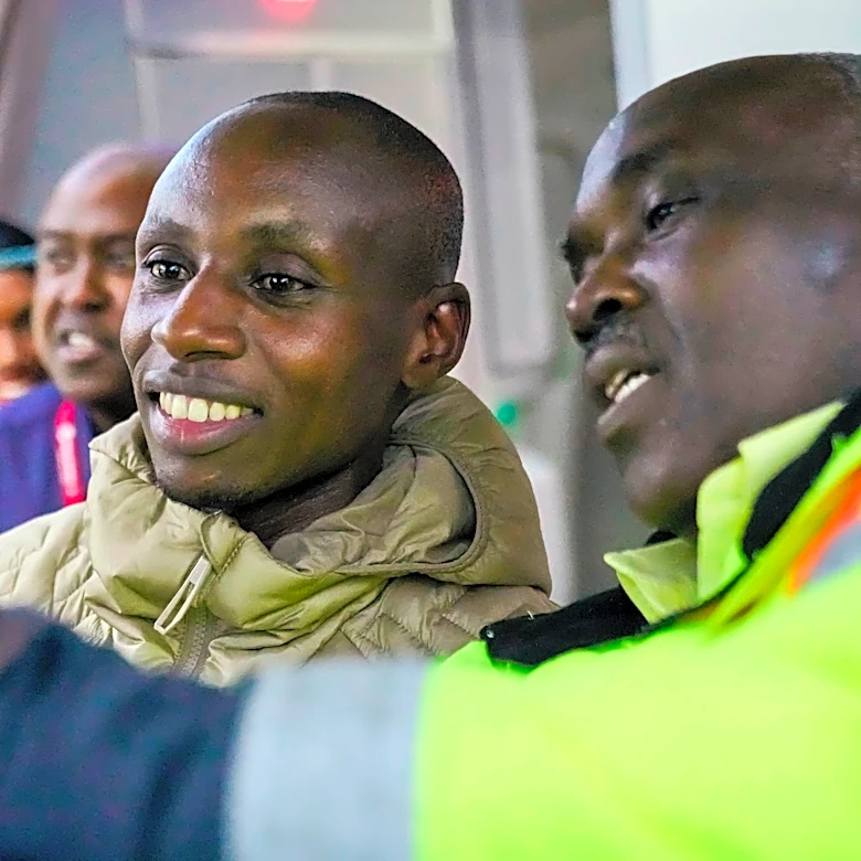 Kenya gives a hero's welcome to marathon record breaker Sabastian Sawe