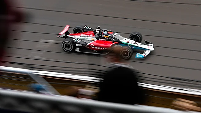 Takuma Sato avoids collision with a fox and posts 4th-fastest lap during Indy 500 testing
