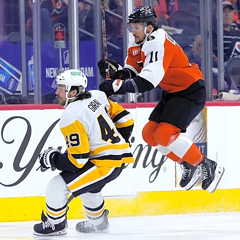 Penguins and Flyers go to overtime 0-0 in Game 6 with Flyers up 3-2