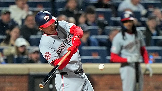 Brady House hits a grand slam and the Nationals blow out the staggering Mets 14-2 in the rain