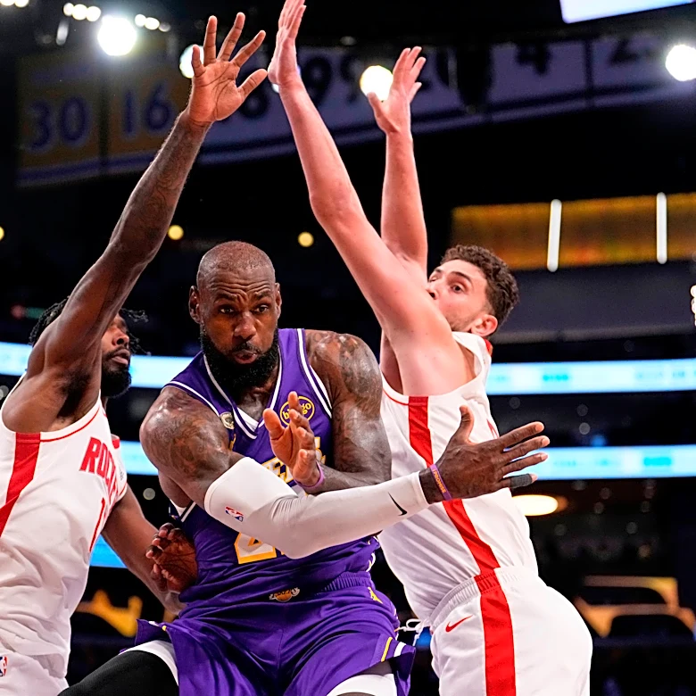Rockets beat Lakers 99-93 in Game 5, avoiding playoff elimination for the 2nd straight game