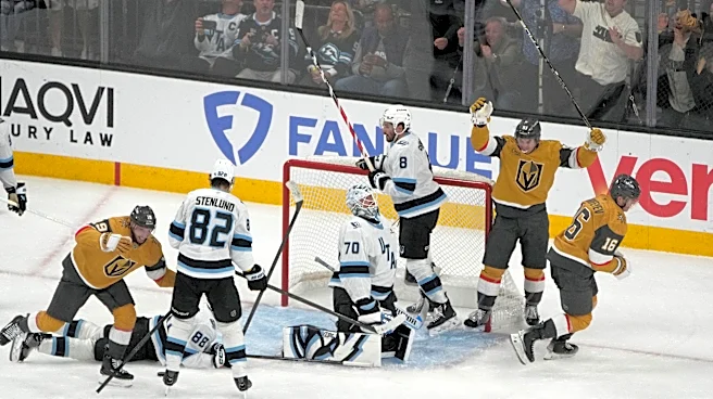 Howden's short-handed goal gives Golden Knights 5-4 double-OT win over Mammoth and 3-2 series lead