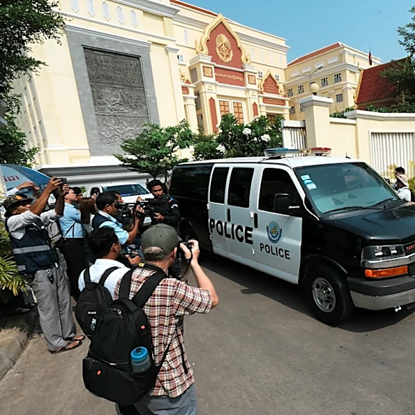 Cambodian court upholds opposition leader's treason conviction