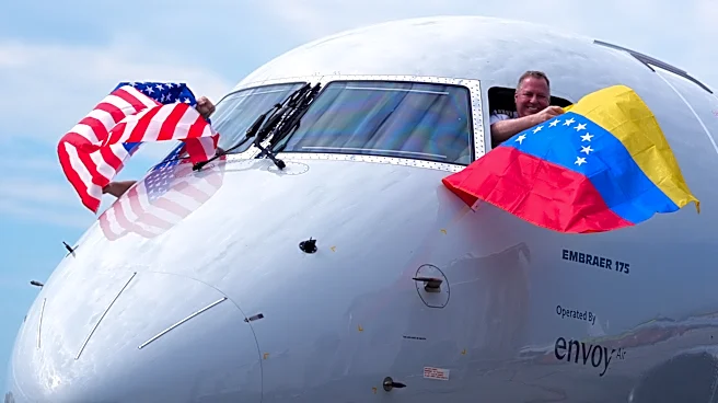 The first direct US-Venezuela commercial flight in 7 years lands in Caracas