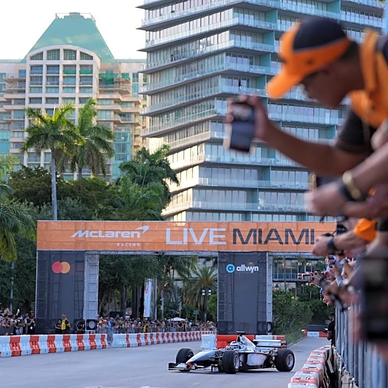 Apple TV is using Miami race weekend to showcase its 1st year carrying Formula 1