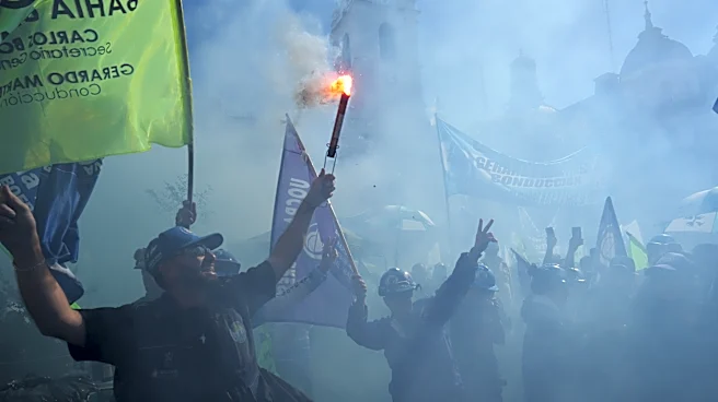 Argentine workers mark May Day with protests over Milei's labor-law overhaul