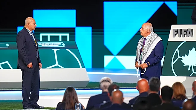 Palestinian and Israeli soccer officials refuse to shake hands at FIFA Congress