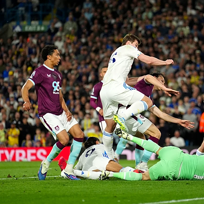 Leeds takes big step toward Premier League survival with comfy win over Burnley