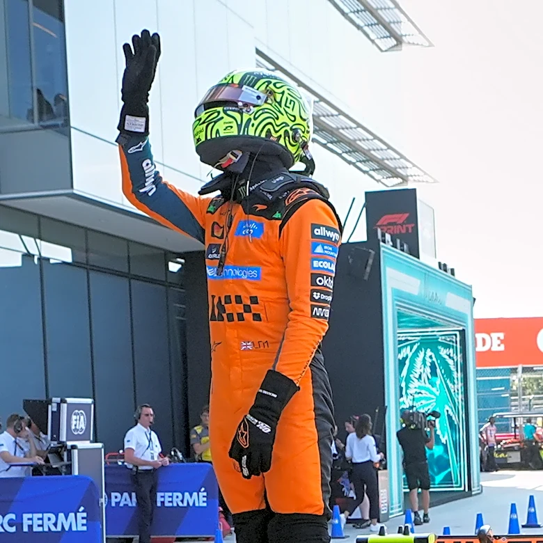 Lando Norris wins pole for the Miami Grand Prix sprint race