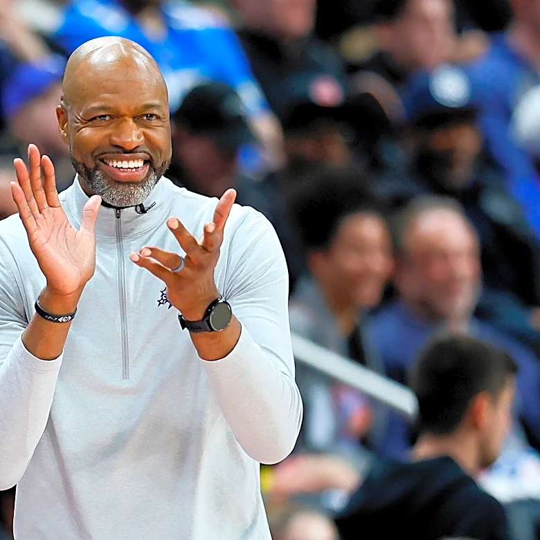 Beep! Beep! Magic coach Jamahl Mosley's pregame media session interrupted by false alarms