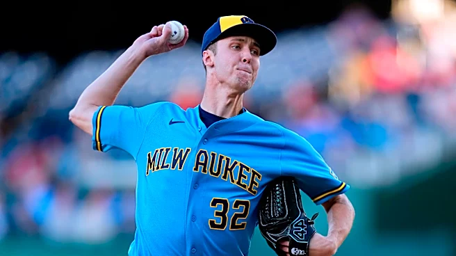 Brewers hope Misiorowski avoids serious injury when his bid for no-hitter ends with hamstring cramp