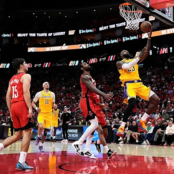 Lakers’ ruthless 27-3 surge buries Rockets 98-78 in Game 6, sets up Thunder series