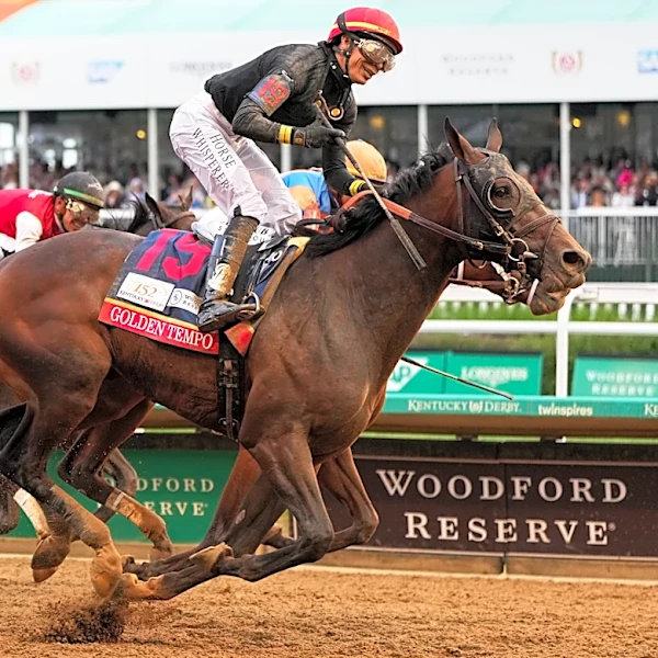 Golden Tempo takes the Kentucky Derby as Cherie DeVaux becomes the 1st woman to train its winner