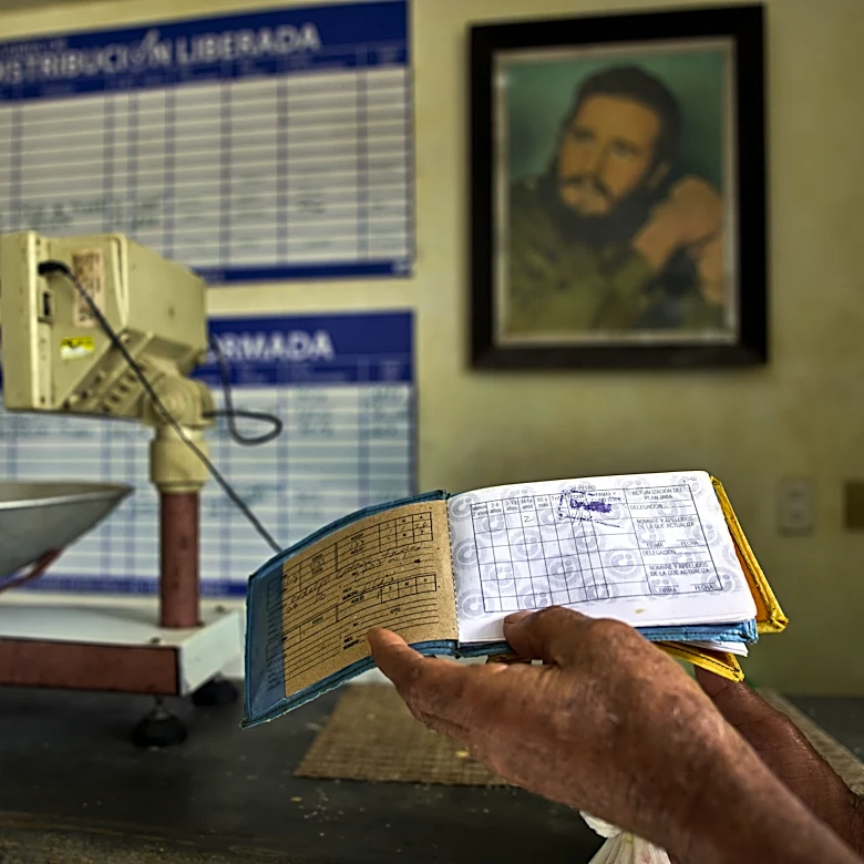 Cubans struggle to survive on pocket-size government ration books as products dwindle