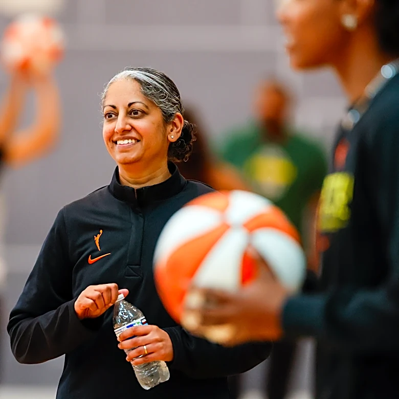 Sonia Raman's coaching career has roots in an accident that sidelined her as a young player